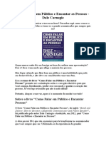 Como Falar em Público e Encantar As Pessoas