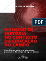Livro Ensino de História Educacao do Campo Felipe Pedro Leite de Aragão