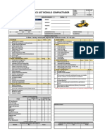 Check List Rodillo Compactador