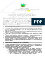 Edital Seect-Pb-014-2022 - Paraibatec - Supervisor Primeira Chance