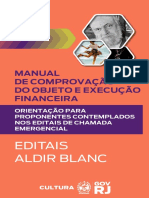 Manual de Comprovação Do Objeto e Execução Financeira