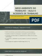 Slides - Aula 04 - Acidente de Trabalho