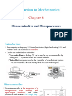 Introduction To Mechatronics: Microcontrollers and Microprocessors