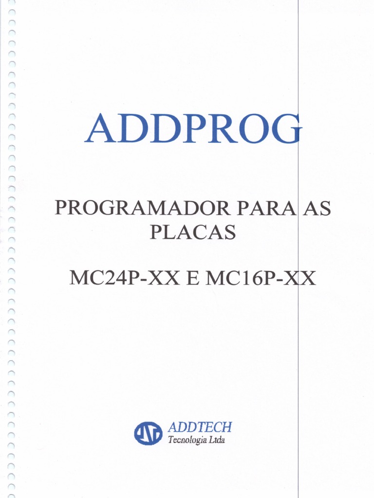 Manual Programação Teclado ADDTECH | PDF