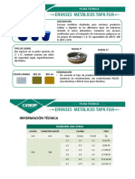 Ficha Tecnica Envases Metalicos TH