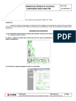 Informativo Tecnico Orona N. 013-13 (Conversão DWG para PDF