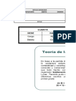 Modulo 0, Saberes Previso