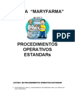 Procedimientos Operativos Hospital Tambobamba