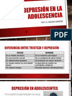 Depresión en La Adolescencia