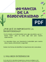 Clase - 7 - Importancia de La Biodiversidad