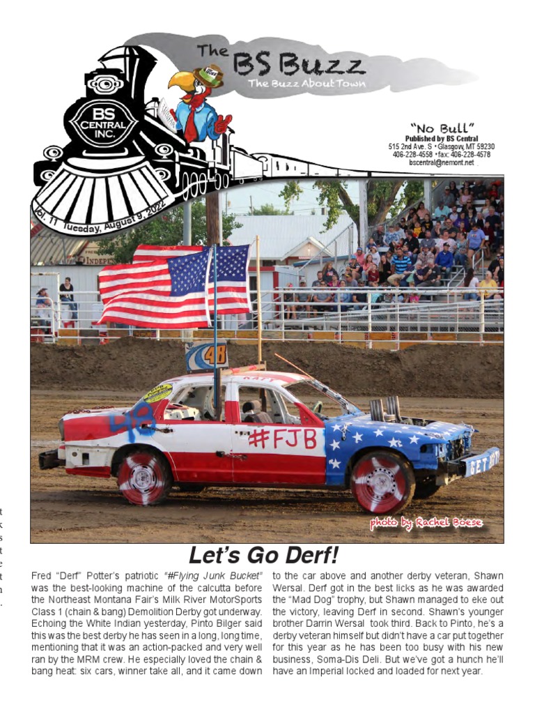 Let's Go Derf! "No Bull" PDF Nursing Patient