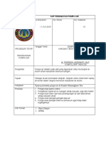 SOP Penggunaan Pompa Air