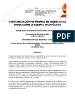 CARACTERIZACIÓN DE MERMAS EN SOLERA EN LA PRODUCCIÓN DE BEBIDAS ALCOHÓLICAS