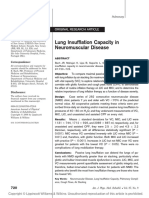 Lung Insufflation Capacity in Neuromuscular Disease: Original Research Article