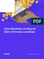 Como Monetizar Um Blog Do Zero