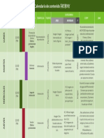 Calendario de Publicaciones - Juliana Di Palma