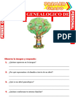 Arból Genealógico de La Familia para Primer Grado de Primaria