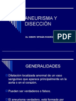 Aneurismas y Disección