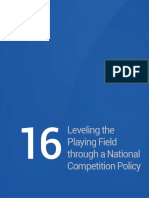 Leveling The Playing Field Through A National Competition Policy