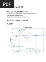 Experiment 01: Aim of The Experiment