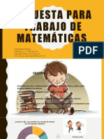 Encuesta para Trabajo de Matemáticas