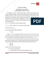 Independent Sample T Test