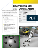 In-Sight 2D Robot Guidance For Universal Robots: Benefits at A Glance