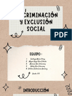 Discriminación y Exclusión Social - 10°3