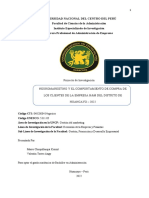 Proyecto de Investigación - Tercer Consolidado