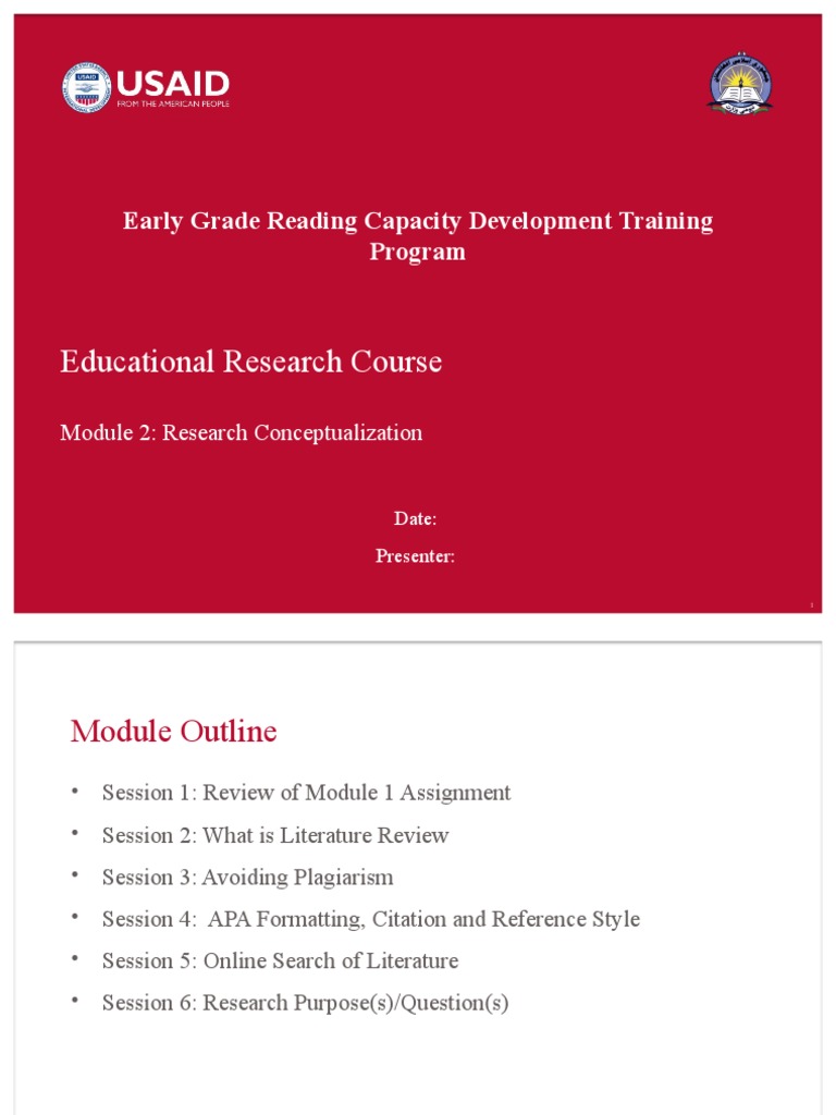 Module 2 Slides 09 18 18 (Eng) | PDF | Quantitative Research | Citation