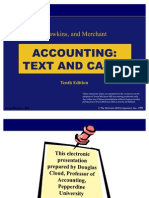 Anthony, Hawkins, and Merchant: Accounting: Text and Cases