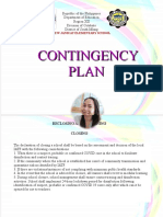 Vii Contingency Plan