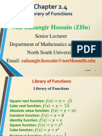 Library of Functions: Md. Zahangir Hossain (ZHN)