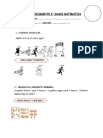 Prueba de Conocimiento 1 Grado Sil 2022