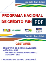 Programa Nacional de Credito Fundiario