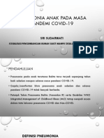 Sosialisasi Pengembangan RS Mampu Tatalaksana Pneumonia - dr. Sri Sudarwati, SpA(K)