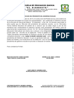 Acta de Eleccion de Presidente Gobierno Escolar 2014-2015