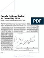 Granular Activated Carbon For Controlling THMs