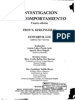 Investigación del comportamiento humano