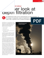 Filtration+Separation October 2008: A closer look at depth filtration