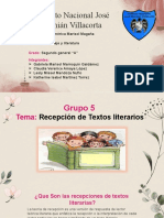 Recepción de Textos Literarios