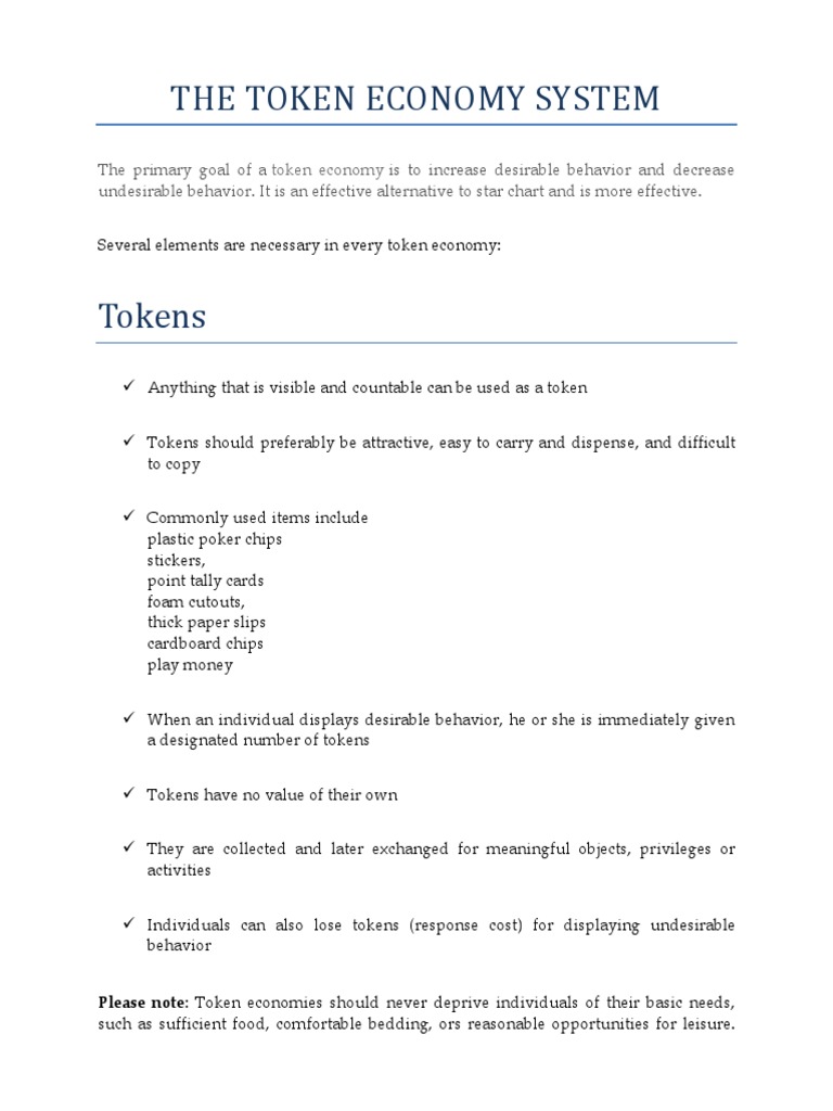 Response Cost The Secret Weapon For Effective Token Economies - blq3vsy