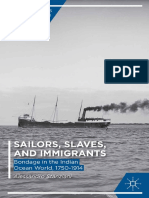 (Palgrave Series in Indian Ocean World Studies) Alessandro Stanziani (Auth.) - Sailors, Slaves, and Immigrants - Bondage in The Indian Ocean World, 1750â 1914-Palgrave Macmillan US (2014)