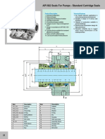 B750VK Dual Seals: API 682 Seals For Pumps - Standard Cartridge Seals