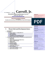 Checklist and Process With Financing Notes For Land Development