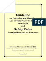 2.1 LEPTS Guideline On O&M