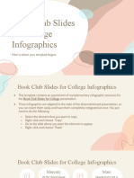 Book Club Slides For College Infographics by Slidesgo