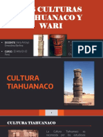 Cultura Tiahuanaco y Huari