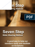 Seven Step: Bible Sharing Method