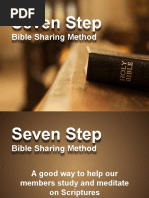 Seven Step: Bible Sharing Method